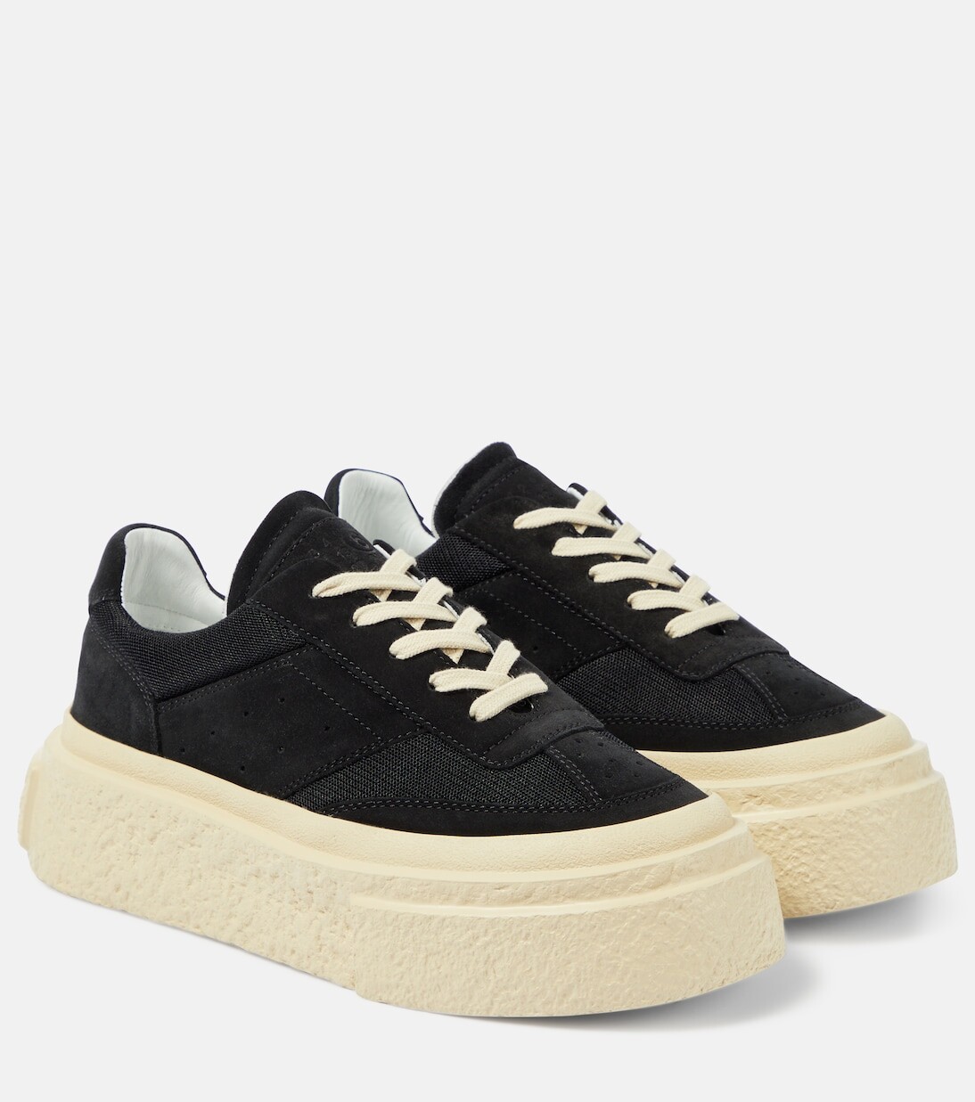

Кроссовки на платформе Mm6 Maison Margiela, черный