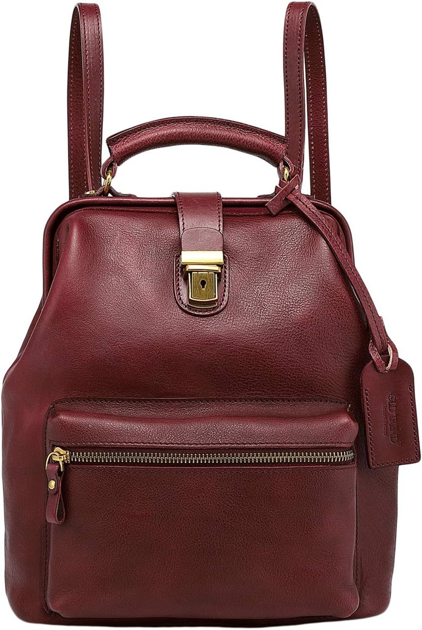 

Рюкзак Genuine Leather Doctor Backpack Old Trend, цвет Burgundy