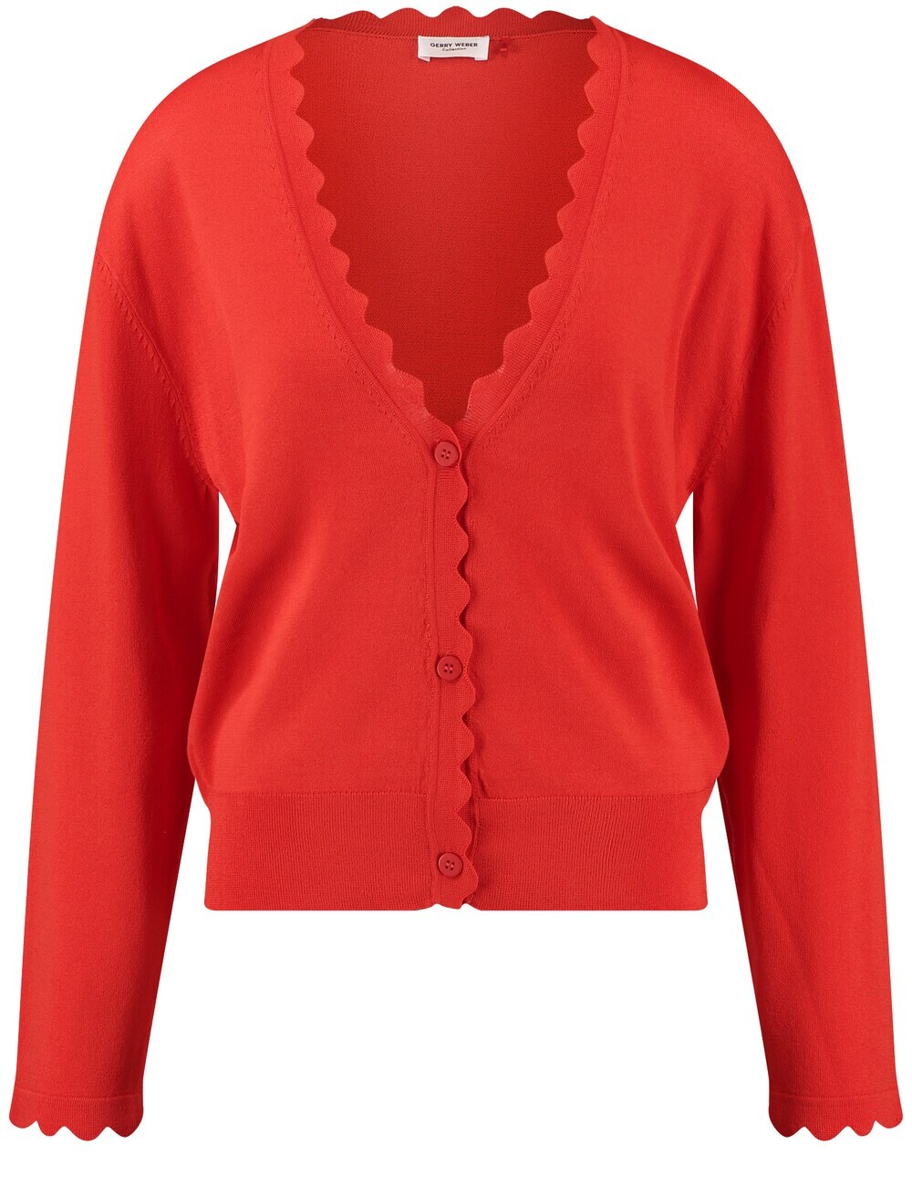 

Вязаный кардиган Gerry Weber, ярко-красный