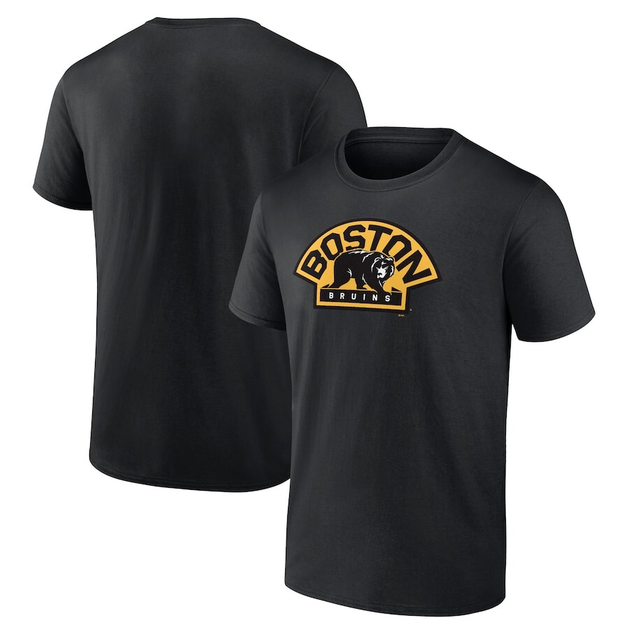 

Футболка с коротким рукавом Fanatics Branded Boston Bruins, черный