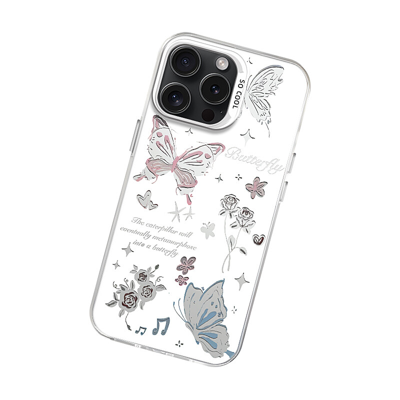 

Полюбуйтесь чехлом для телефона с медвежонком Surprise Bear, IMD - Cool Black - Butterfly Rose 11