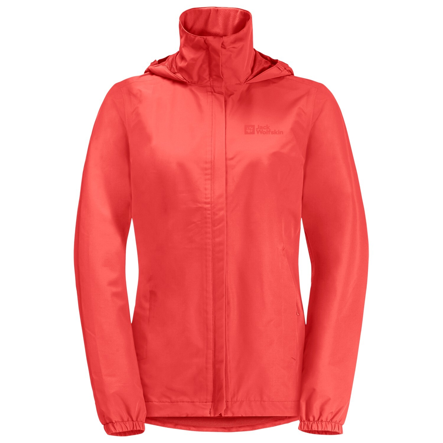 Дождевик Jack Wolfskin Women's Stormy Point 2L, цвет Vibrant Red