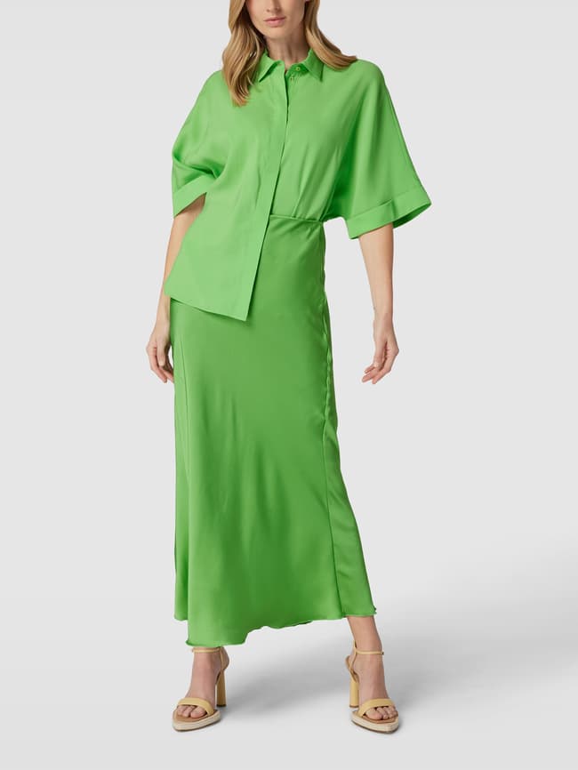 Юбка макси со структурированным узором Jake*s Collection, зеленый юбка tj collection базовая 40 42 размер