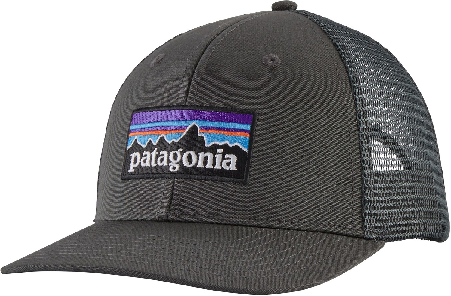 

Кепка дальнобойщика с логотипом P-6 Patagonia, серый