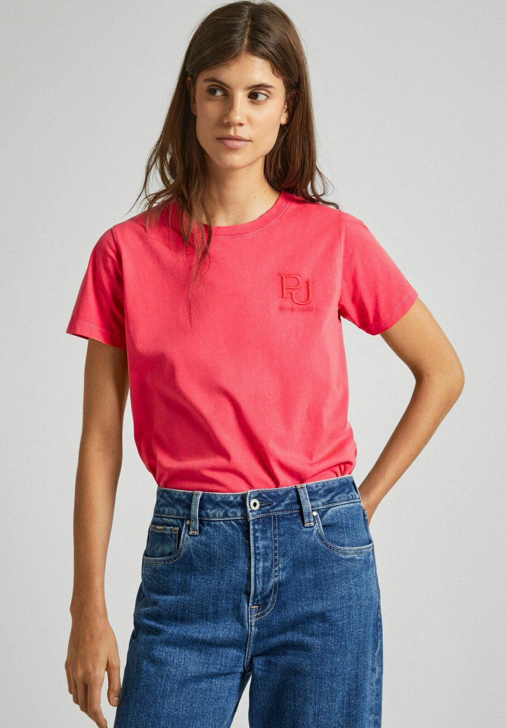 Базовая футболка Hartley Pepe Jeans, цвет crispy red
