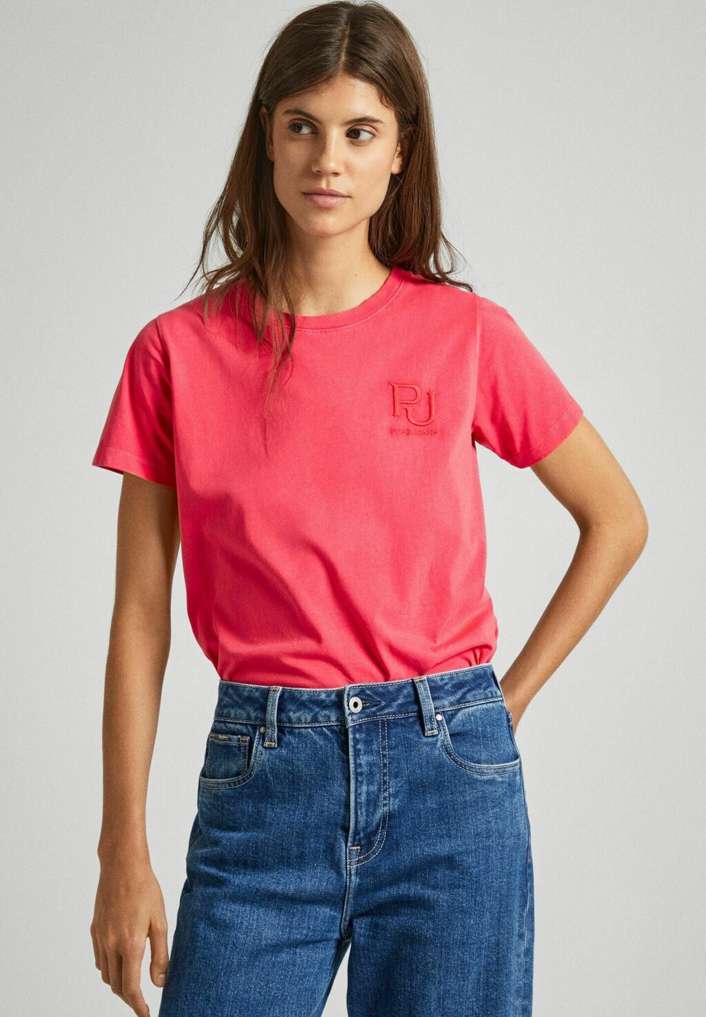 

Базовая футболка Hartley Pepe Jeans, цвет crispy red
