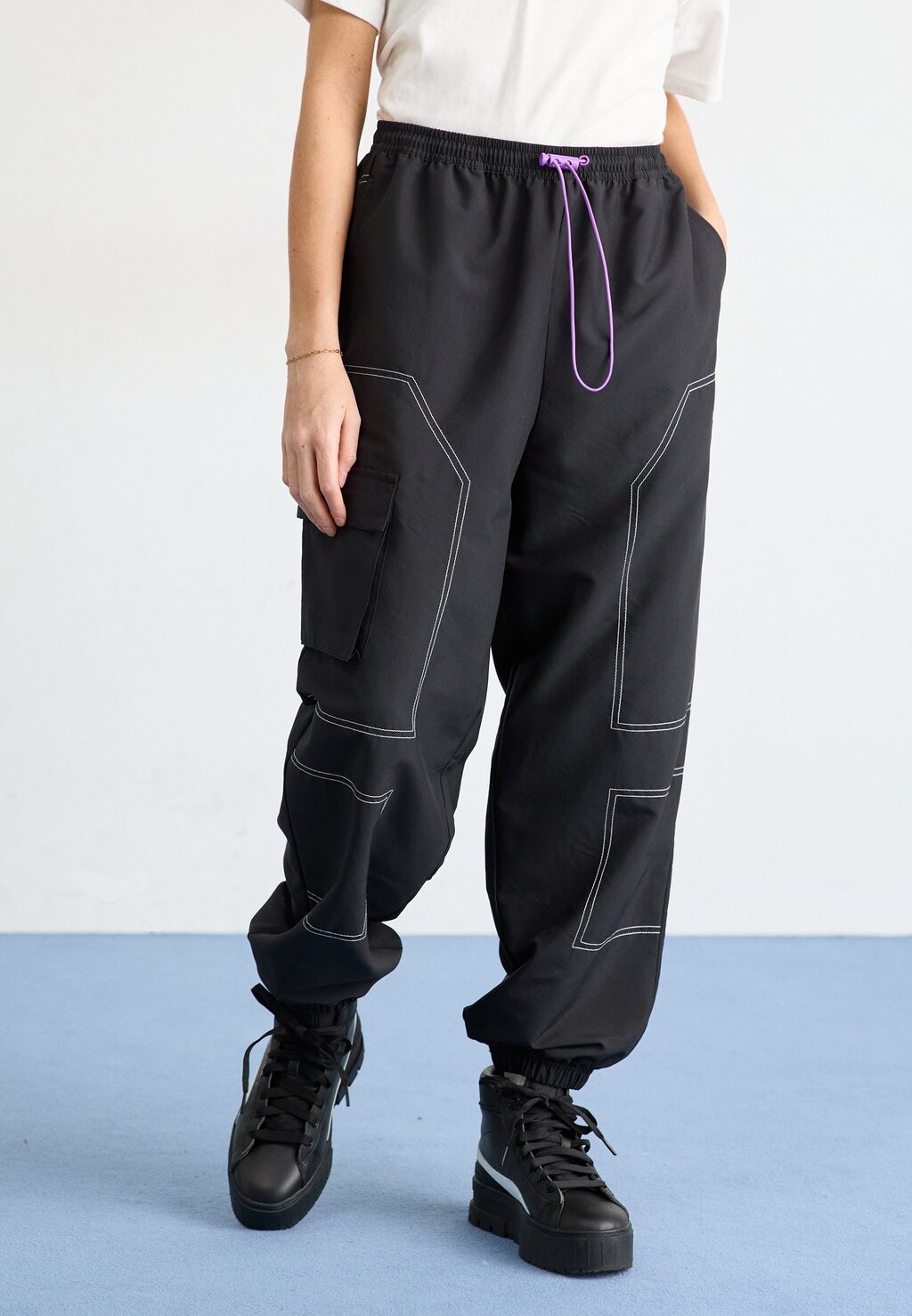 

Брюки-карго X-GIRL PANTS Puma, цвет black