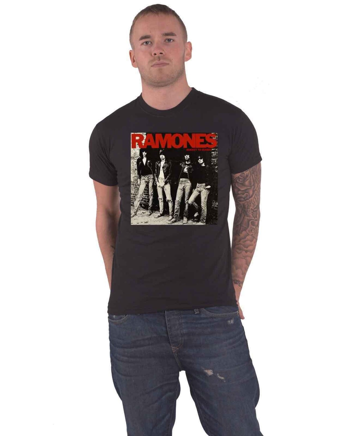 

Футболка «Ракета в Россию» Ramones, черный