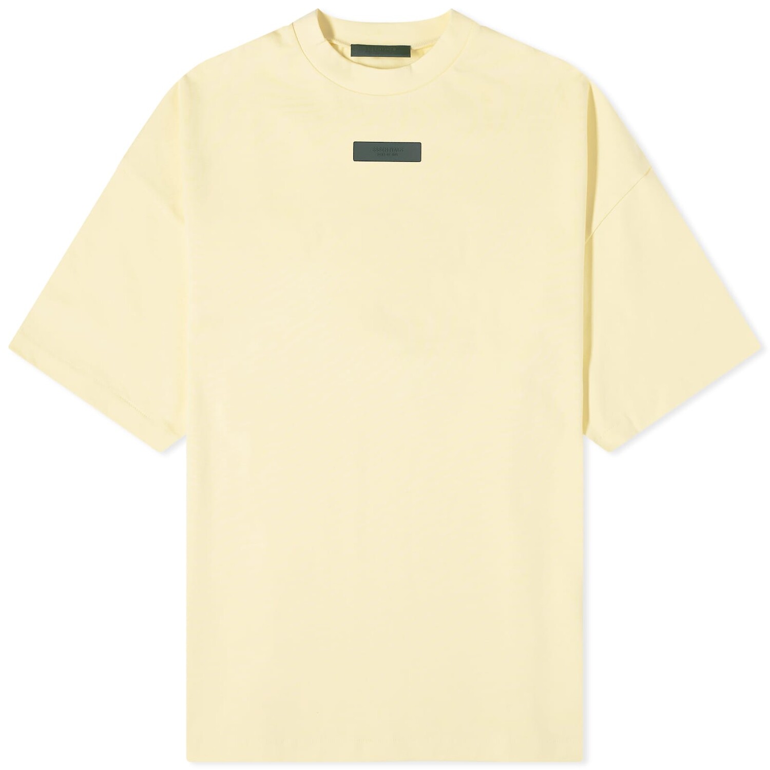 

Футболка Fear Of God Essentials Spring Tab Crew Neck, цвет Garden Yellow