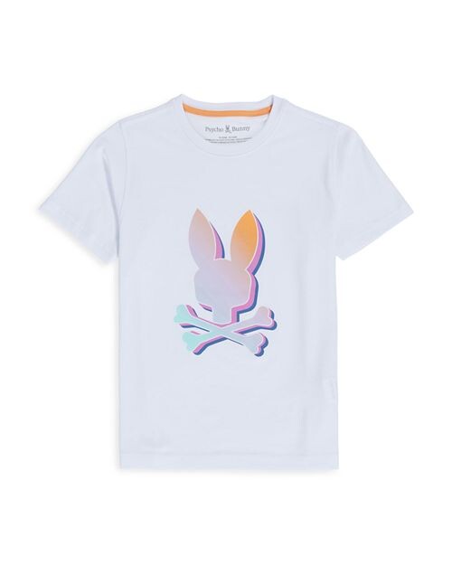 

Футболка унисекс с рисунком Palm Springs Psycho Bunny, цвет White