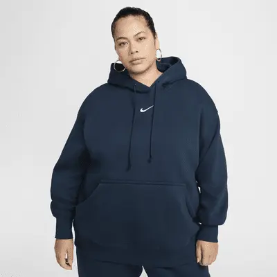 

Толстовка Nike Sportswear Phoenix Fleece, цвет Armory Navy/Sail