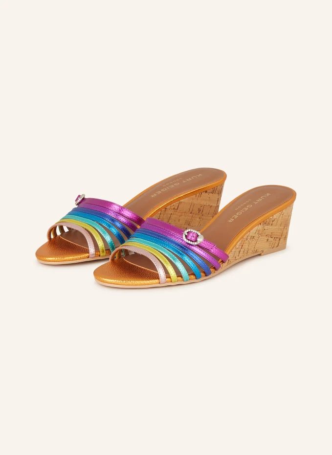 

Туфли на танкетке pierra Kurt Geiger, синий
