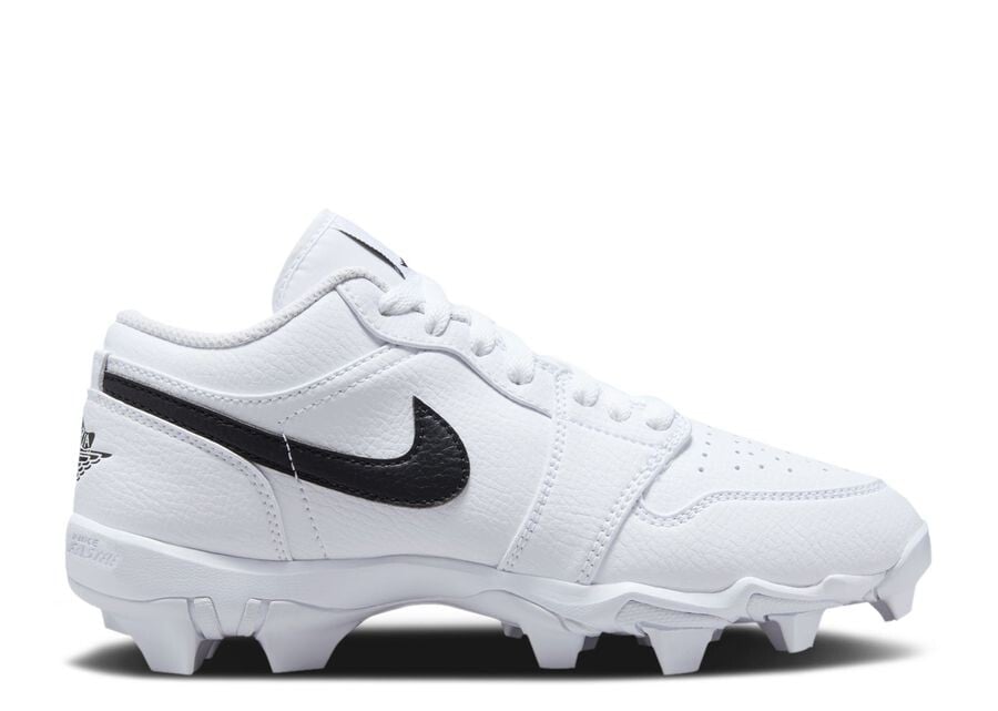 

Кроссовки Air Jordan Jordan 1 Low Cleat Gs 'White Black', белый
