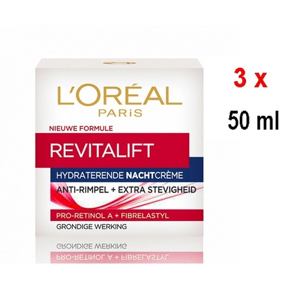 

L'Oreal Paris Revitalift ночной крем против морщин с ретинолом 50 мл, L'Oreal