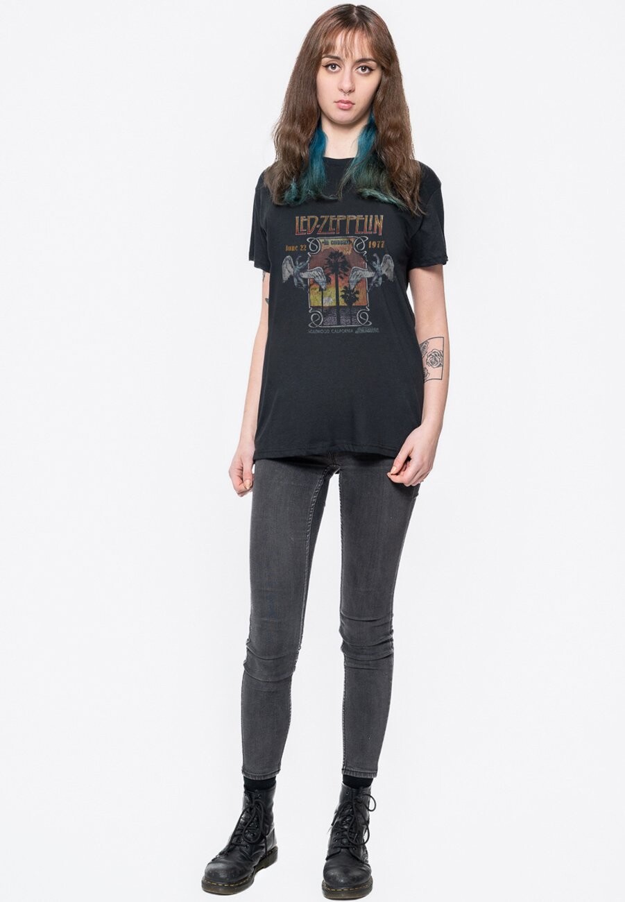 

Футболка с принтом LED ZEPPELIN Paradiso Clothing, черный