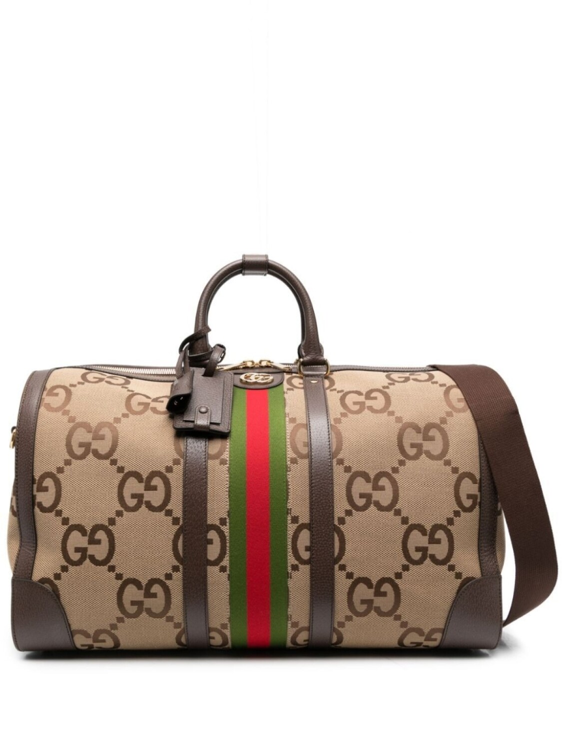

Gucci дорожная сумка Jumbo с узором GG, нейтральный цвет