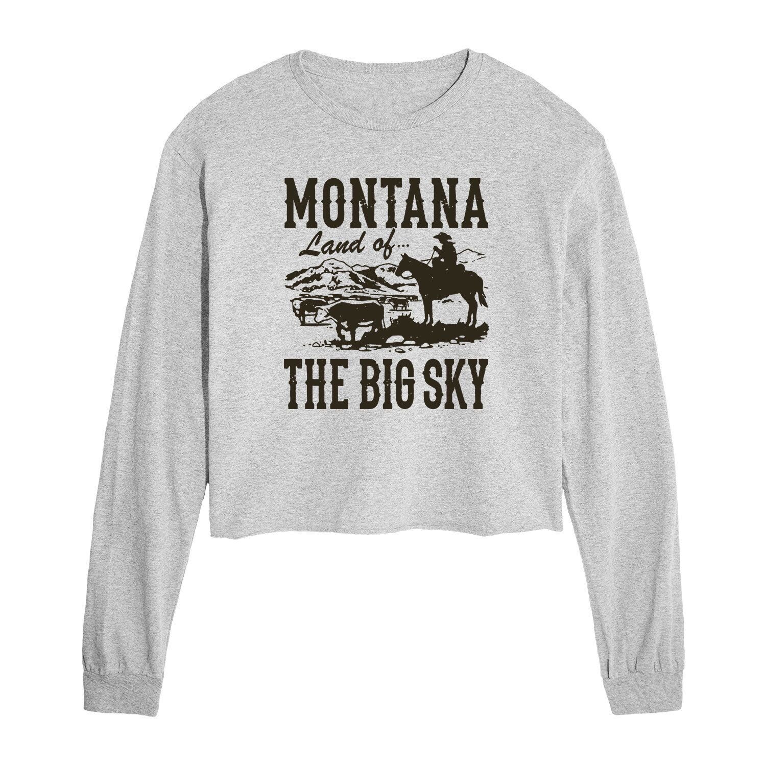 

Укороченная футболка с длинными рукавами для юниоров Montana Licensed Character