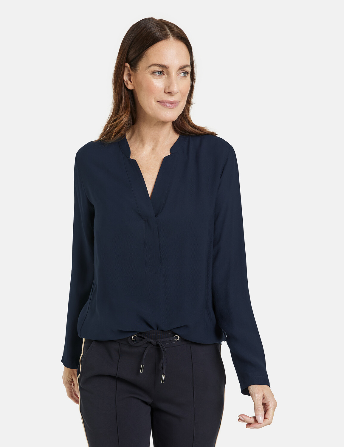 

Блуза Gerry Weber Langarm, темно-синий