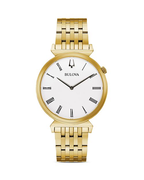 

Часы Регата, 38 мм Bulova, цвет Gold