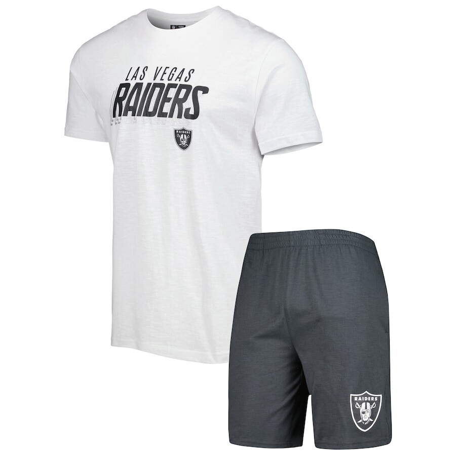 

Пижамный комплект Concepts Sport Las Vegas Raiders, угольный