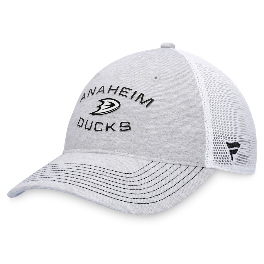 

Бейсболка Fanatics Branded Anaheim Ducks, серый