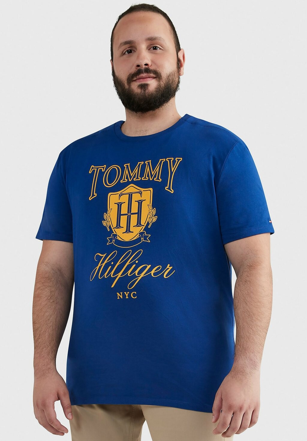 

Футболка с принтом Tommy Hilfiger, темно-синий