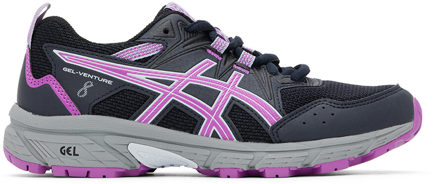 

Детские темно-синие и фиолетовые кроссовки Gel-Venture Big Kids Asics