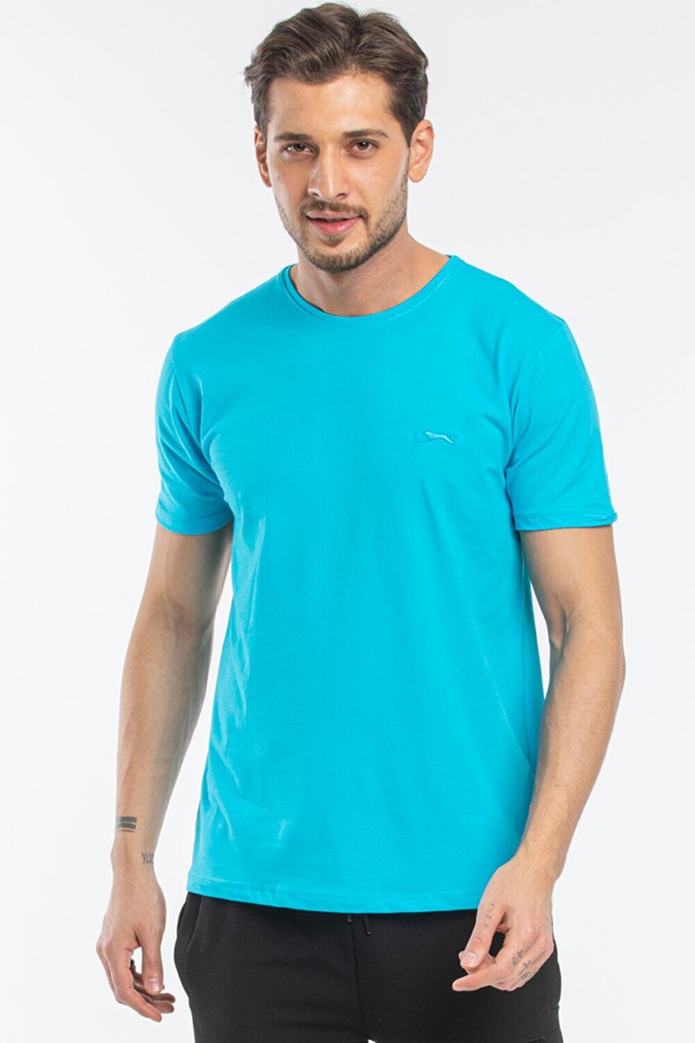 

SANNI Мужская футболка Бирюзовый SLAZENGER, Зеленый