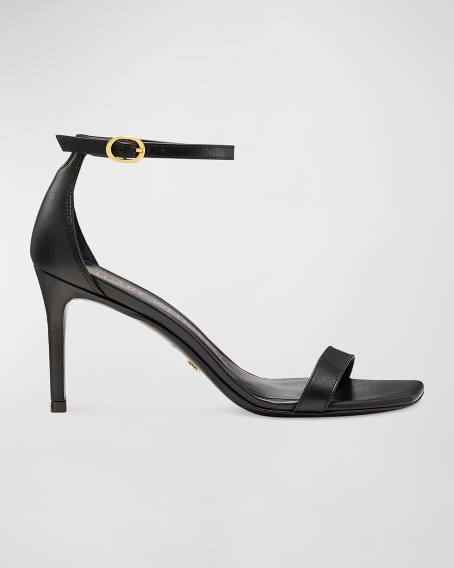 

Сандалии Nakedcurve из телячьей кожи с ремешком на щиколотке Stuart Weitzman
