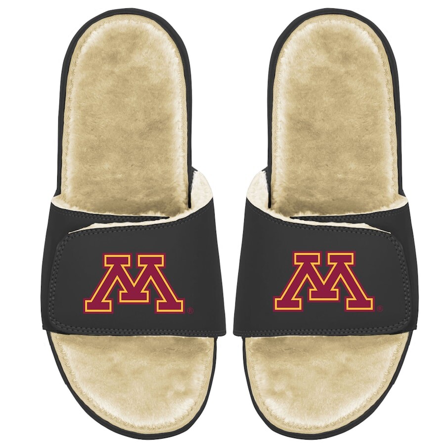 

Шлепанцы ISlide Minnesota Golden Gophers, черный