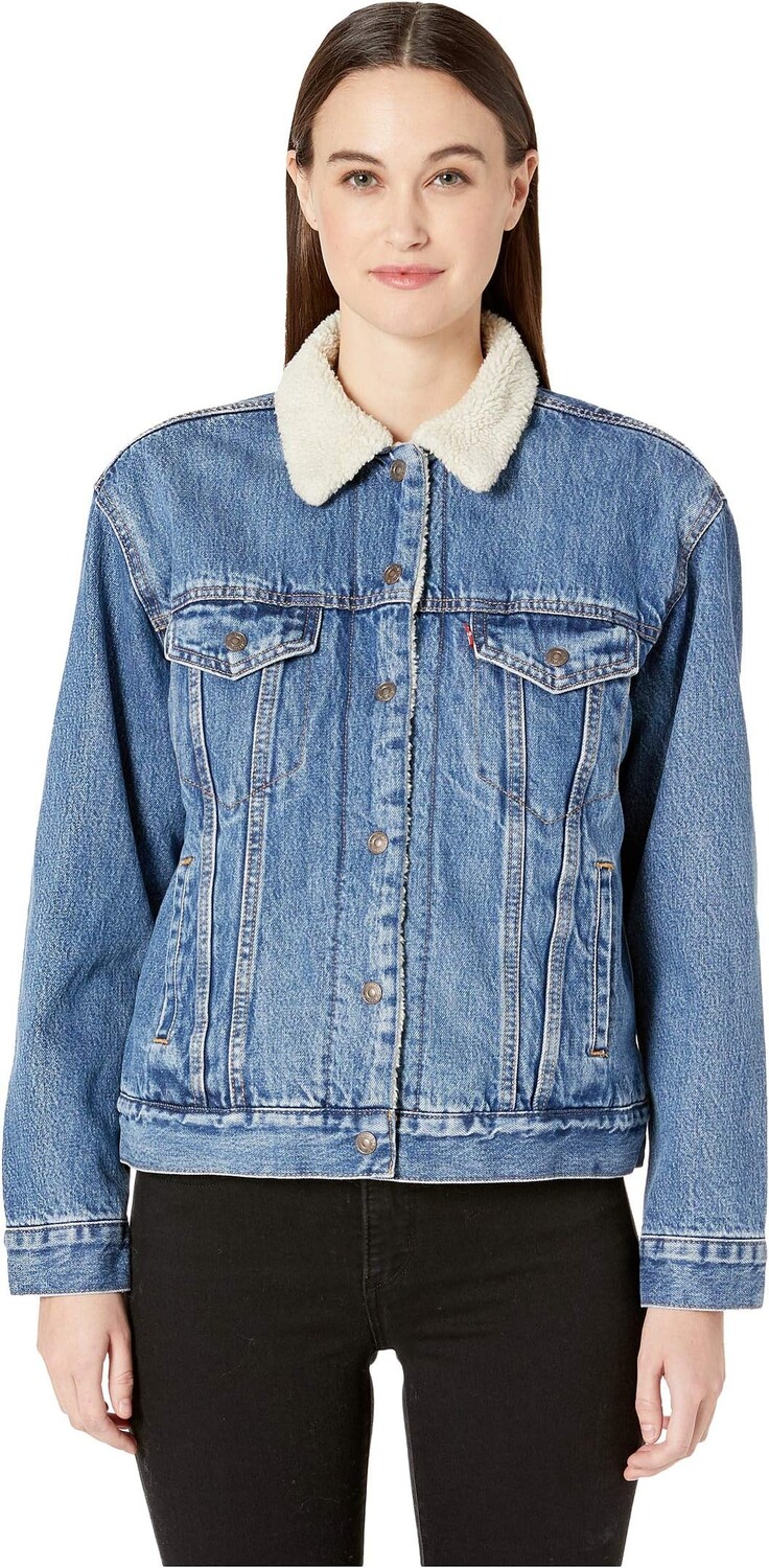 

Куртка Ex-Boyfriend Sherpa Trucker Levi's, цвет Addicted To Love