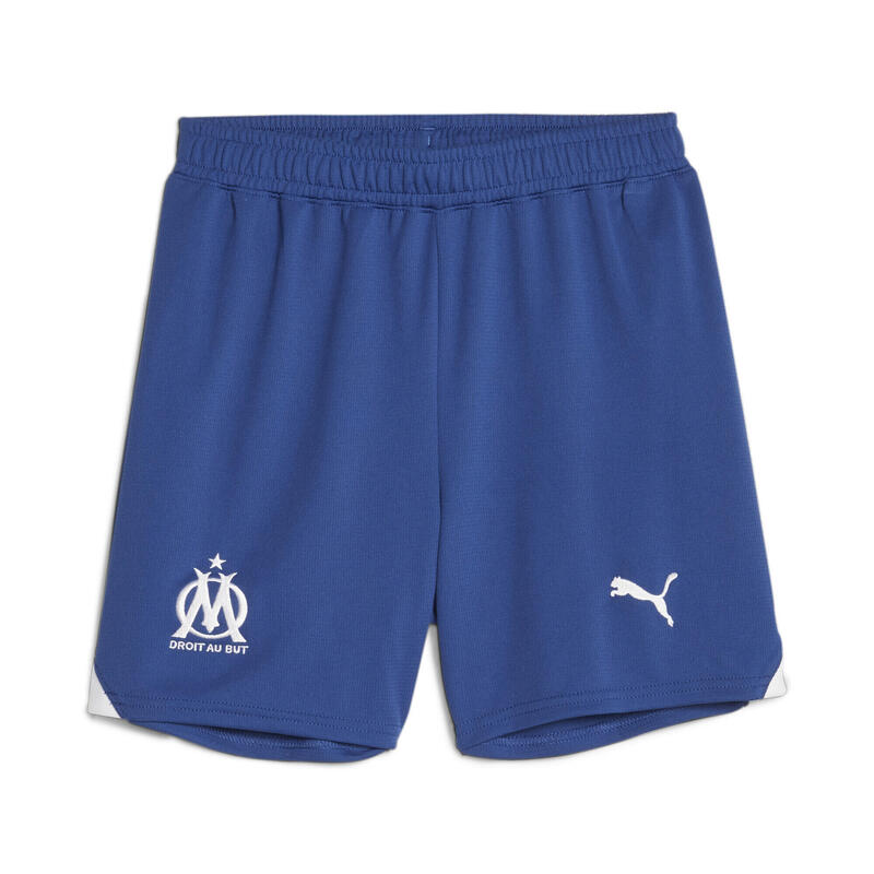 Футбольные шорты Olympique de Marseille Молодежные Clyde Royal White Blue, цвет blau PUMA