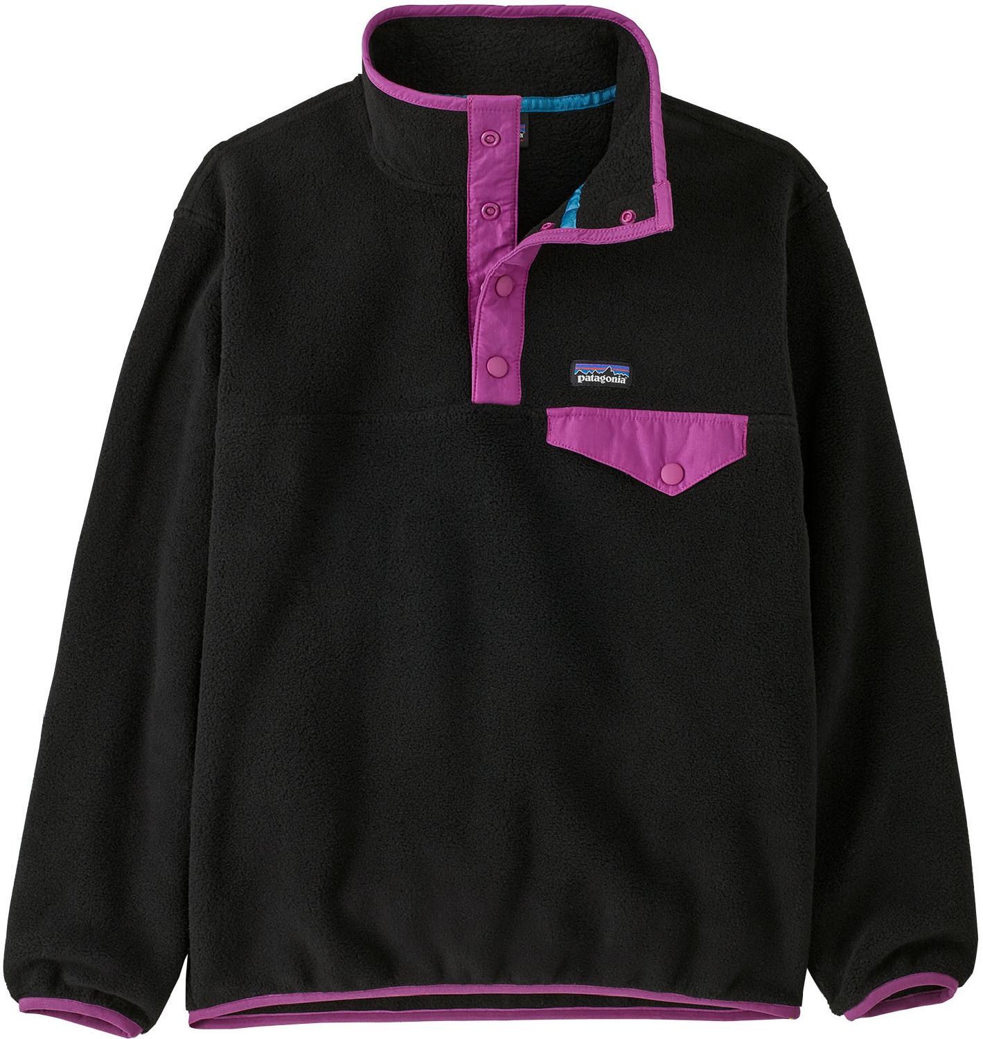 цена Легкий пуловер Synchilla Snap-T — детский Patagonia, черный