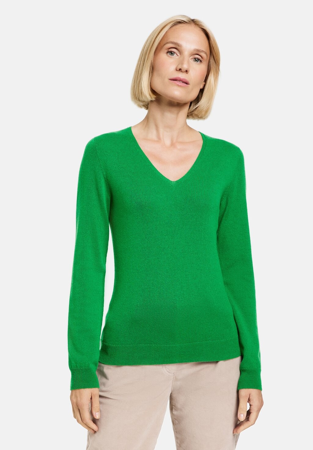 

Свитер вязаный LANGARM Gerry Weber, цвет bright green