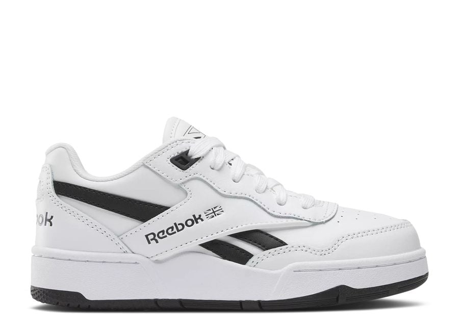 

Кроссовки Reebok Bb4000 2 Little Kid 'White Black', белый