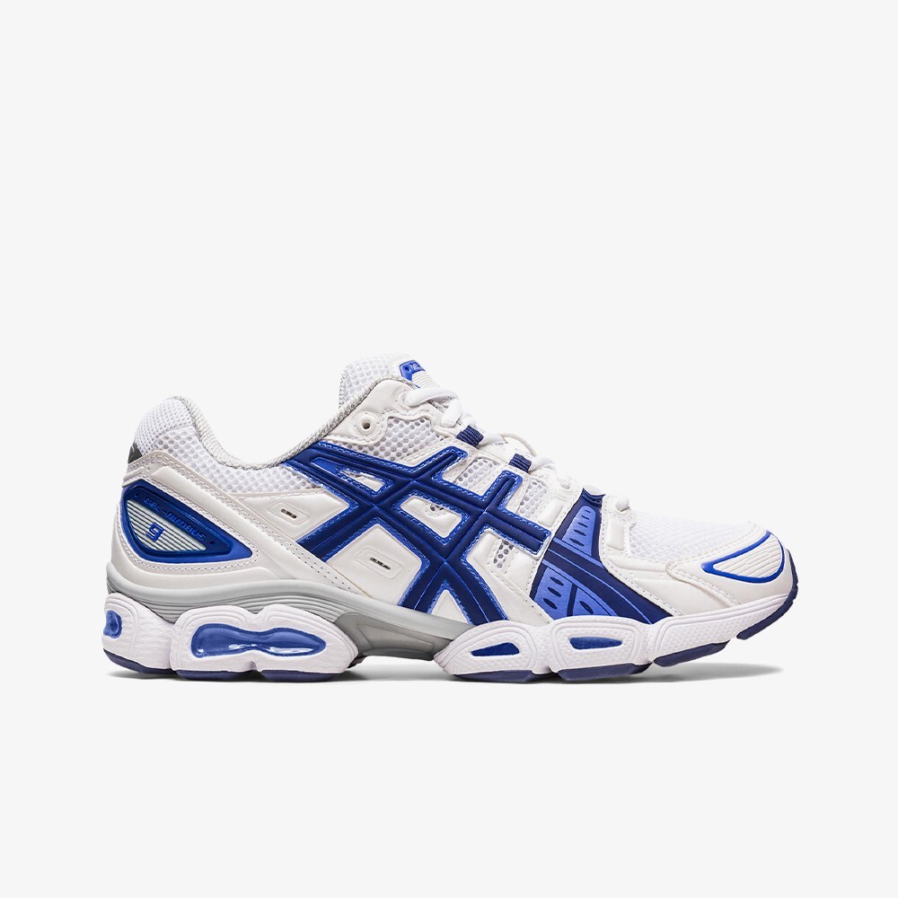 

Кроссовки Gel-Nimbus 9 'White Indigo Blue' asics, белый