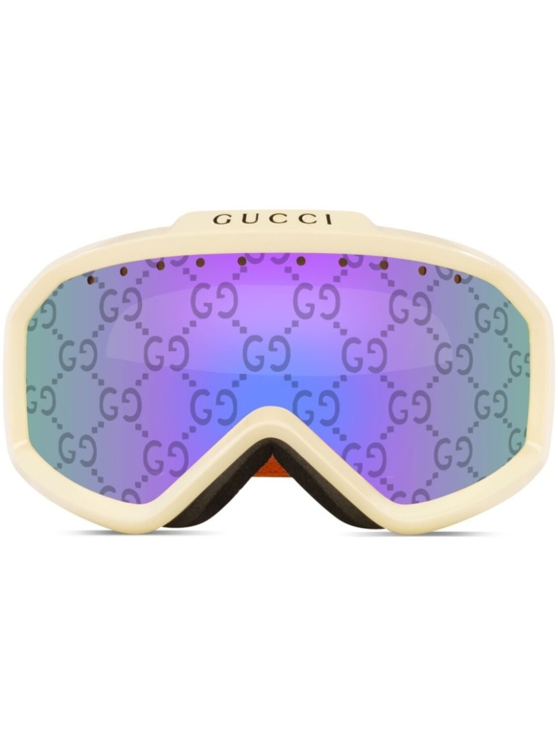 

Gucci Eyewear лыжная маска с монограммой, черный