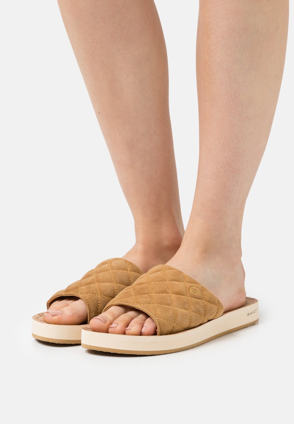 

Плоские мюли FLATVILLE GANT, цвет fudge caramel