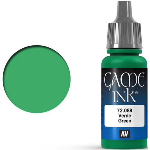 

Миниатюра Vallejo Vallejo Game Color: Green Ink (17ml)