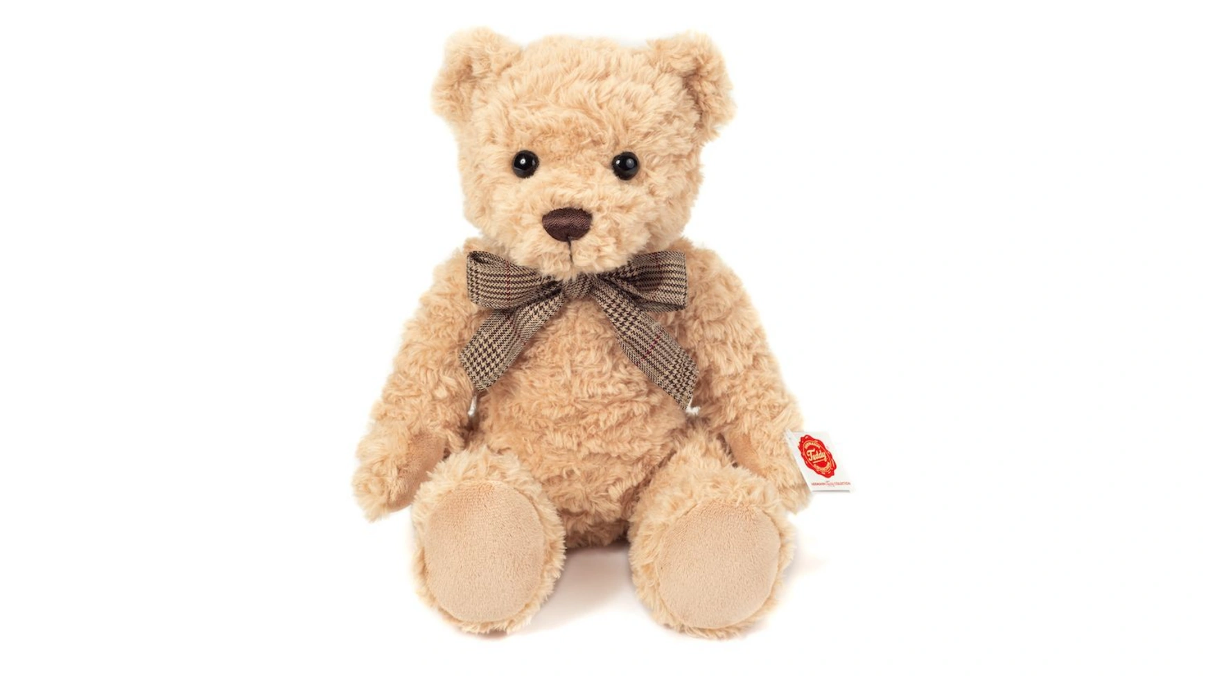 

Мягкая игрушка тедди бежевого цвета 32 см с рычащим голосом Teddy-Hermann