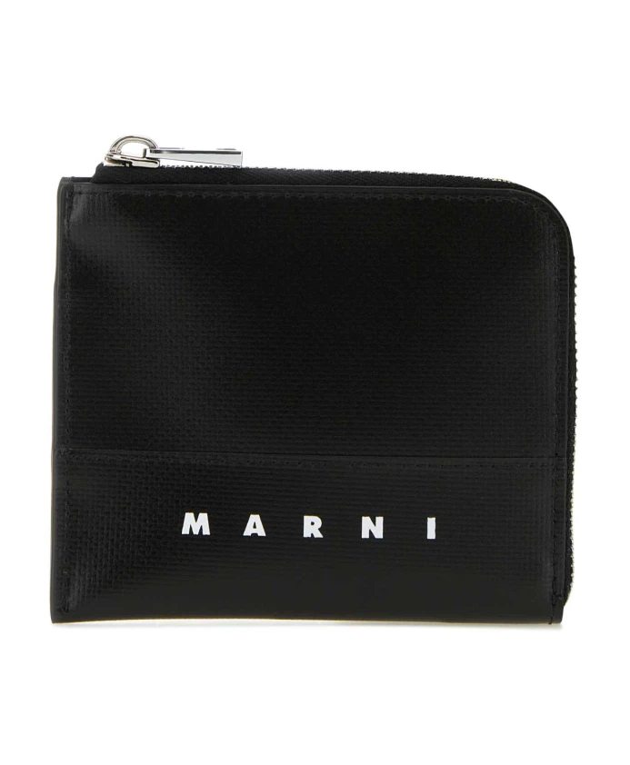 

Полиэстер кошелек Marni, черный