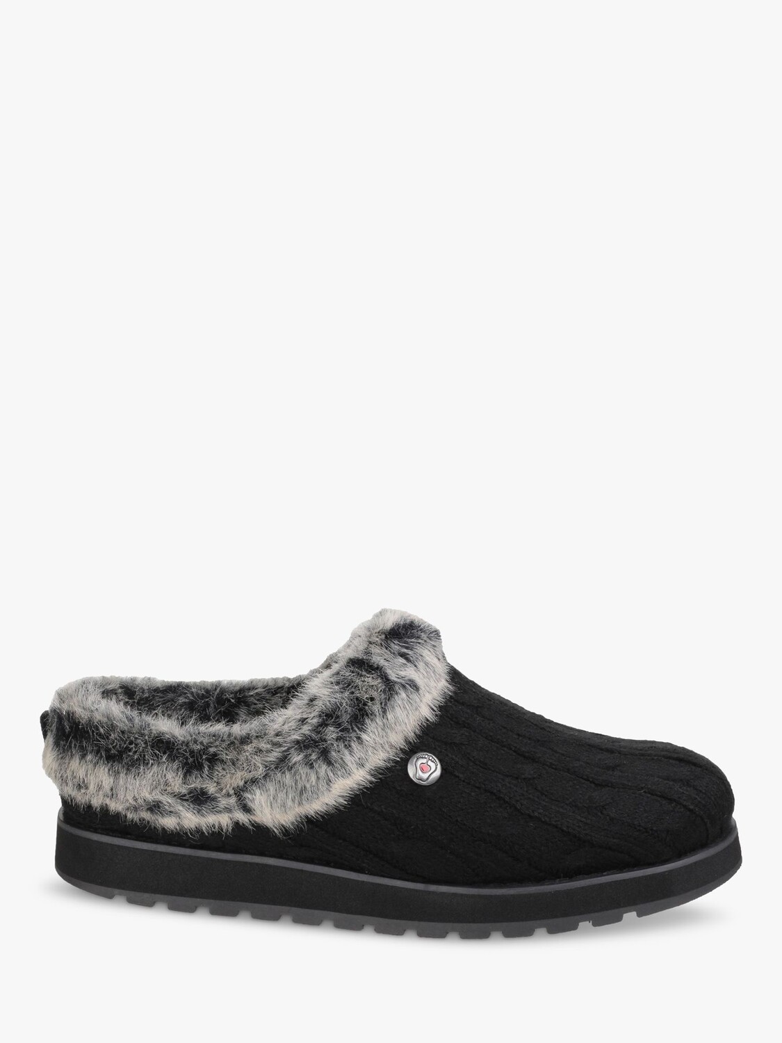 

Тапочки-мюли Keepsakes Ice Angel Skechers, черный