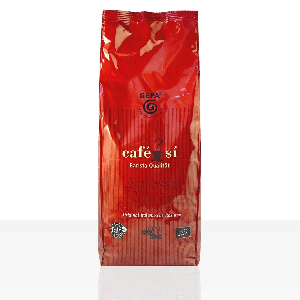 

Кофе Gepa Cafe Si Espresso ROMA Fairtrade - кофейные зерна 1кг
