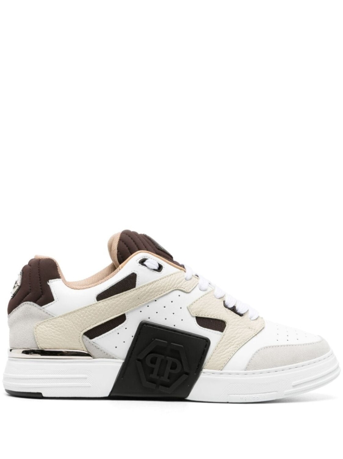 

Philipp Plein кроссовки Phantom Street, белый, Серый