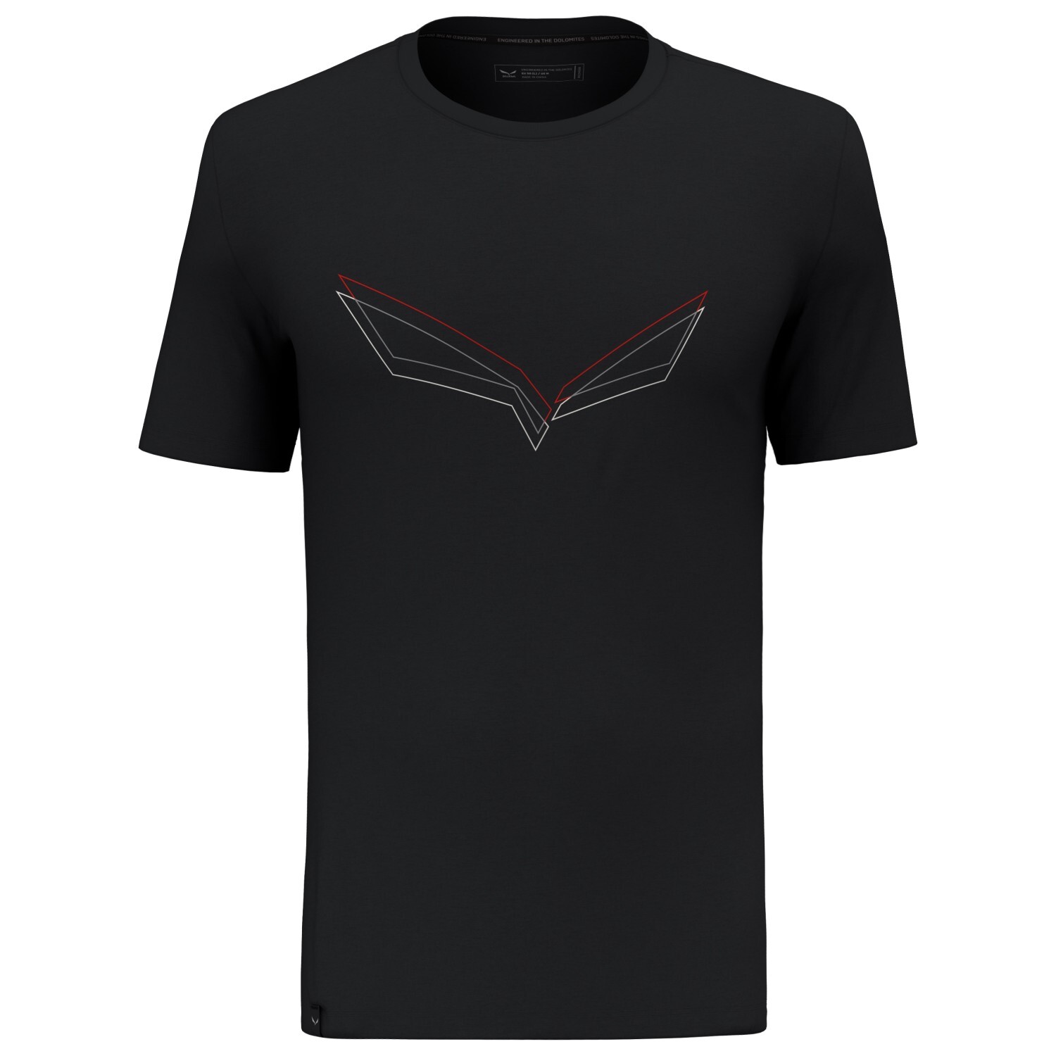 

Функциональная рубашка Salewa Pure Eagle Frame Dry T Shirt, цвет Black Out