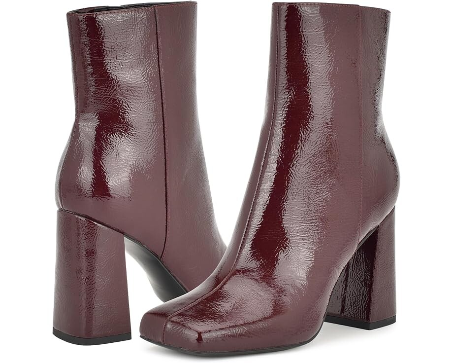 Ботинки Nine West Spice, цвет Dark Red Patent