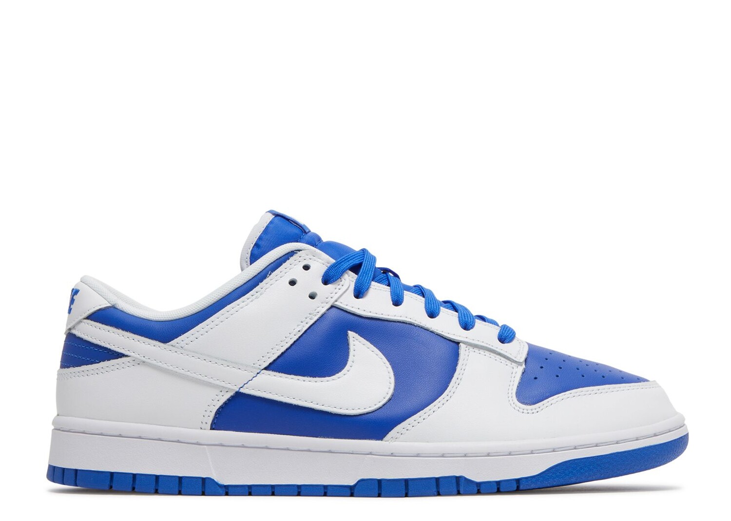 

Кроссовки Nike Dunk Low 'Racer Blue White', синий