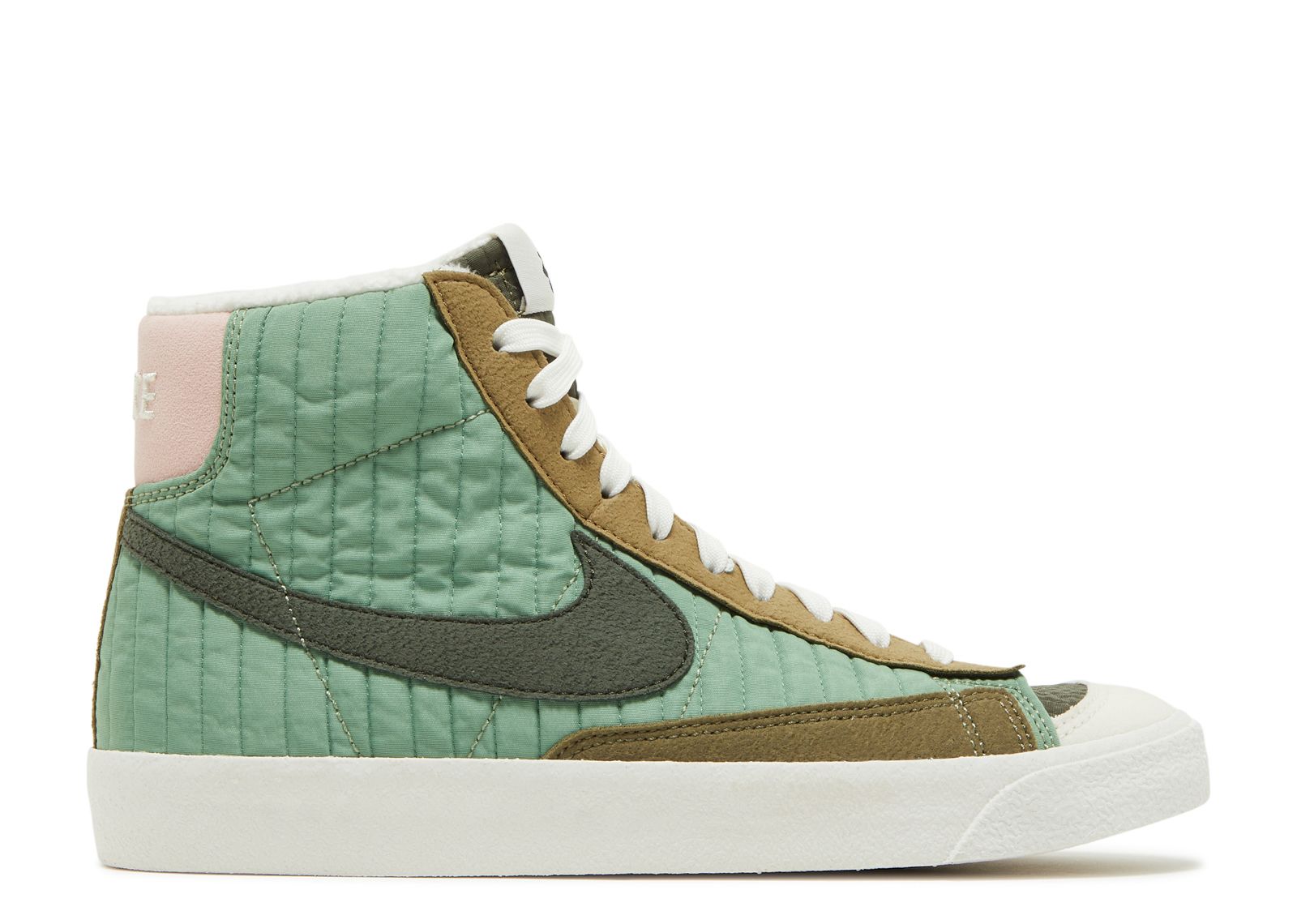 

Кроссовки Nike Blazer Mid '77 Gs 'Oil Green', зеленый