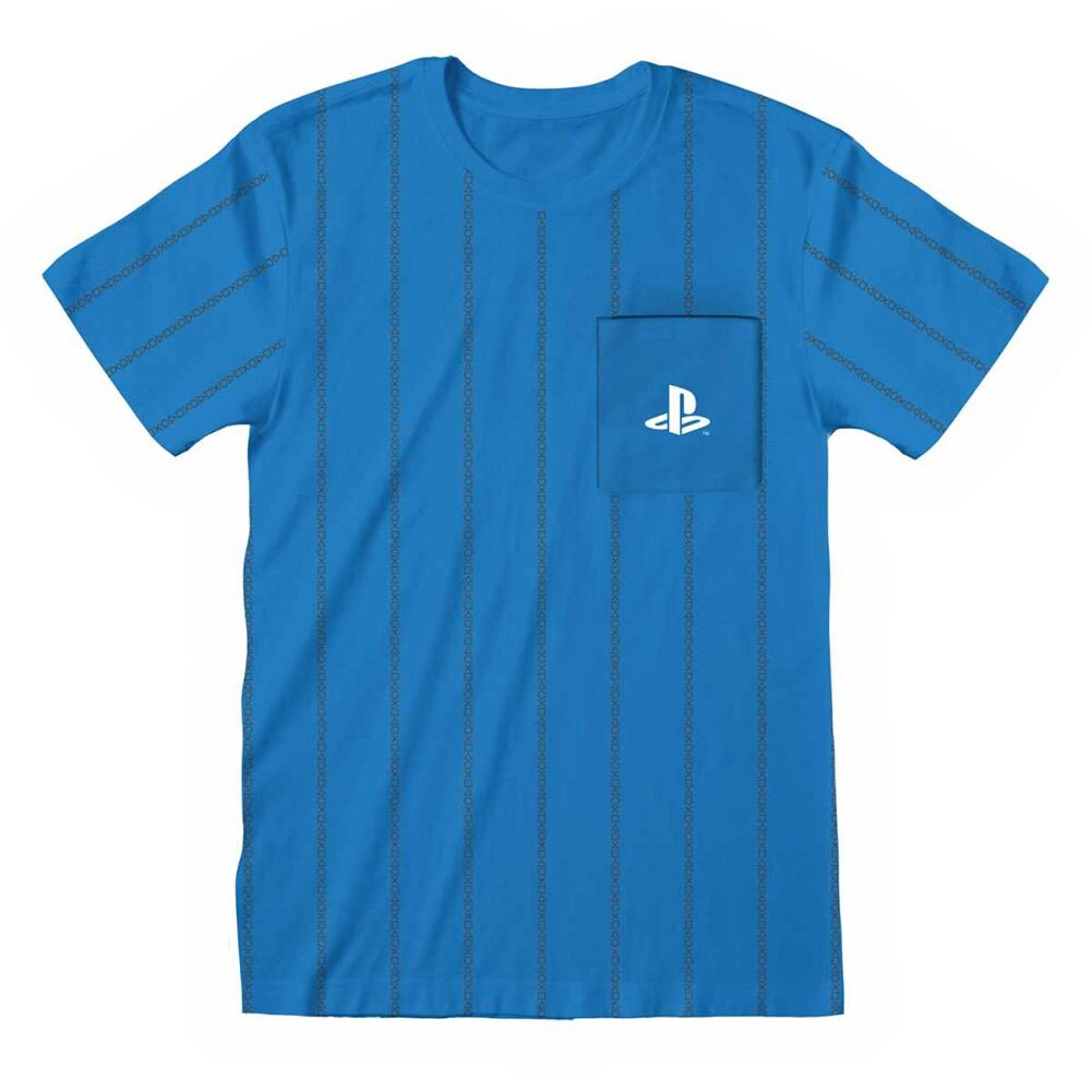 

Худи Heroes Playstation Striped Pocket Logo Full Zip, синий