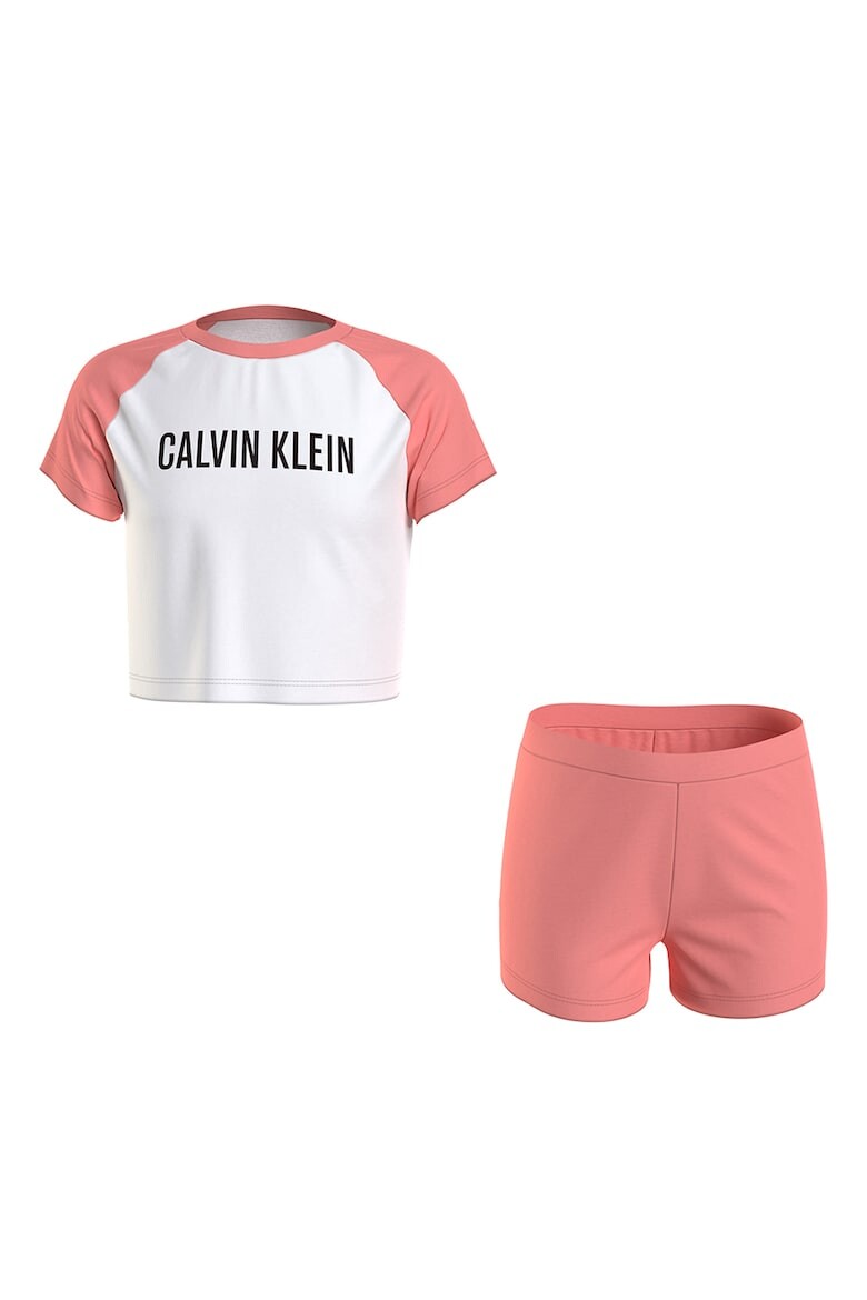 

Пижама с короткой футболкой Calvin Klein, белый